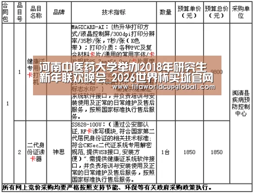 河南中医药大学举办2018年研究生新年联欢晚会_2026世界杯买球官网app(图1) 2026世界杯买球官网app